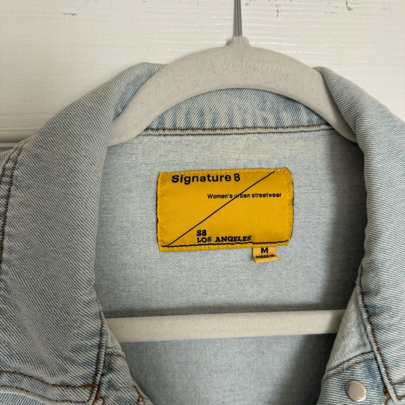 Light washed denim jacket - Picture 3 of 4